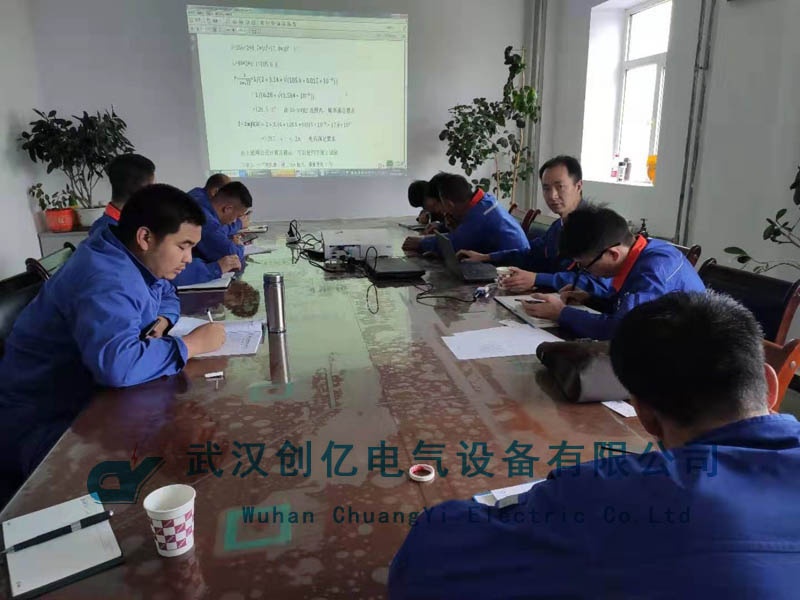 創億電氣為青?？蛻籼峁┱{試服務